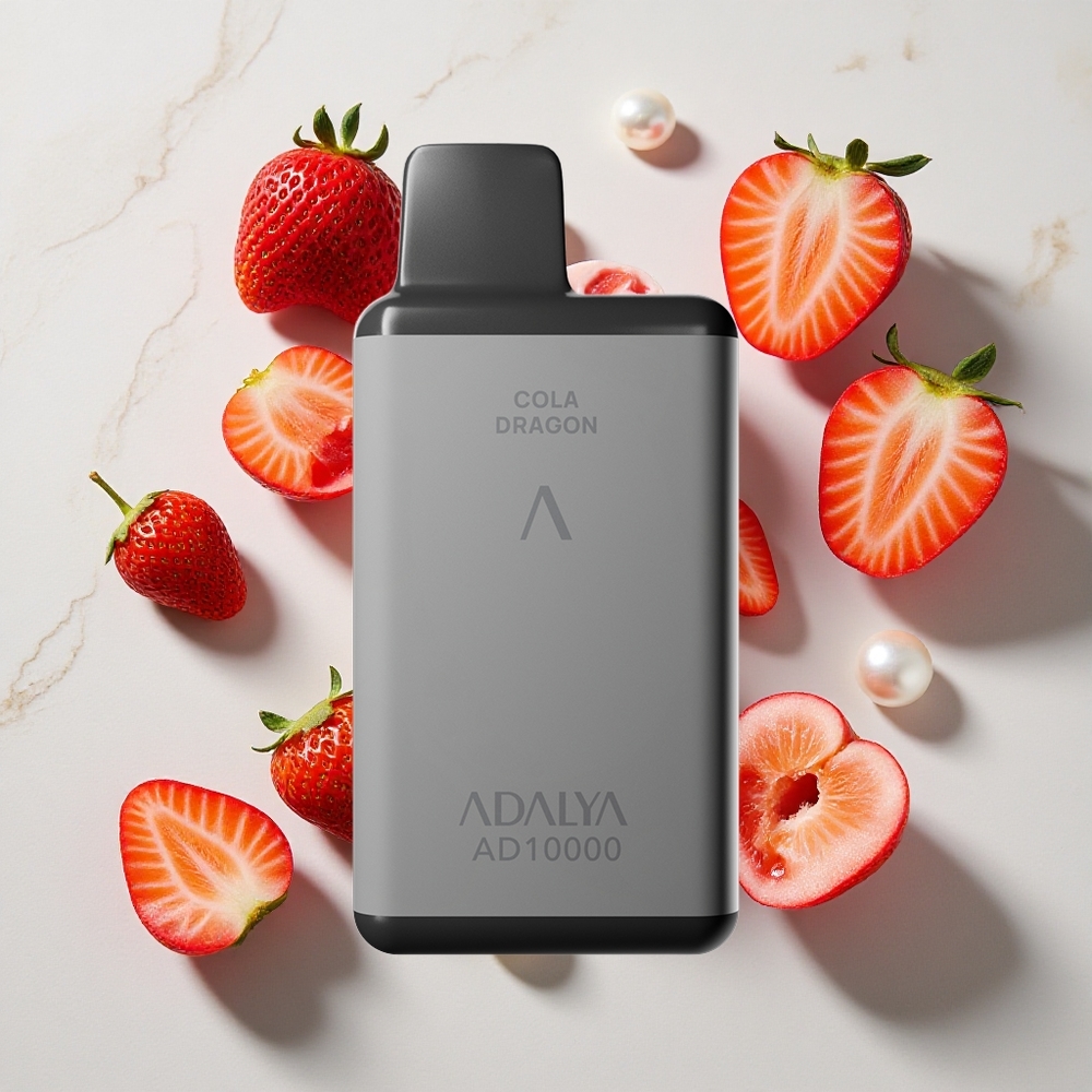 Adalya AD 10000 Puffs Jagodni Poškrop Originalna E-tekočina 14 ml E-tekočine