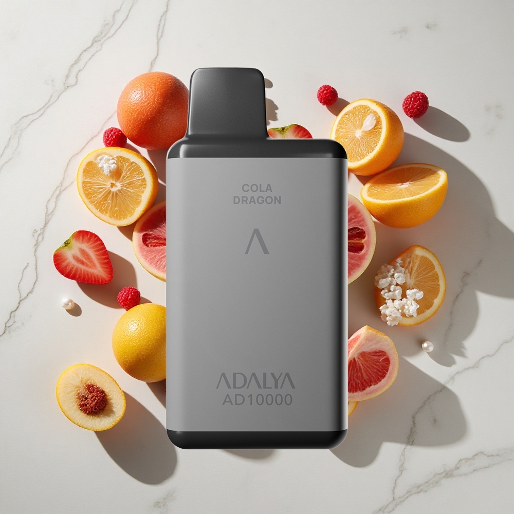Adalya AD 10000 Puffs Ljubezen 66 Prostorsko siva