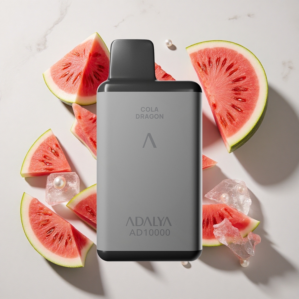 Adalya AD 10000 Puffs Lubenica Led Originalna E-tekočina 14 ml E-tekočine