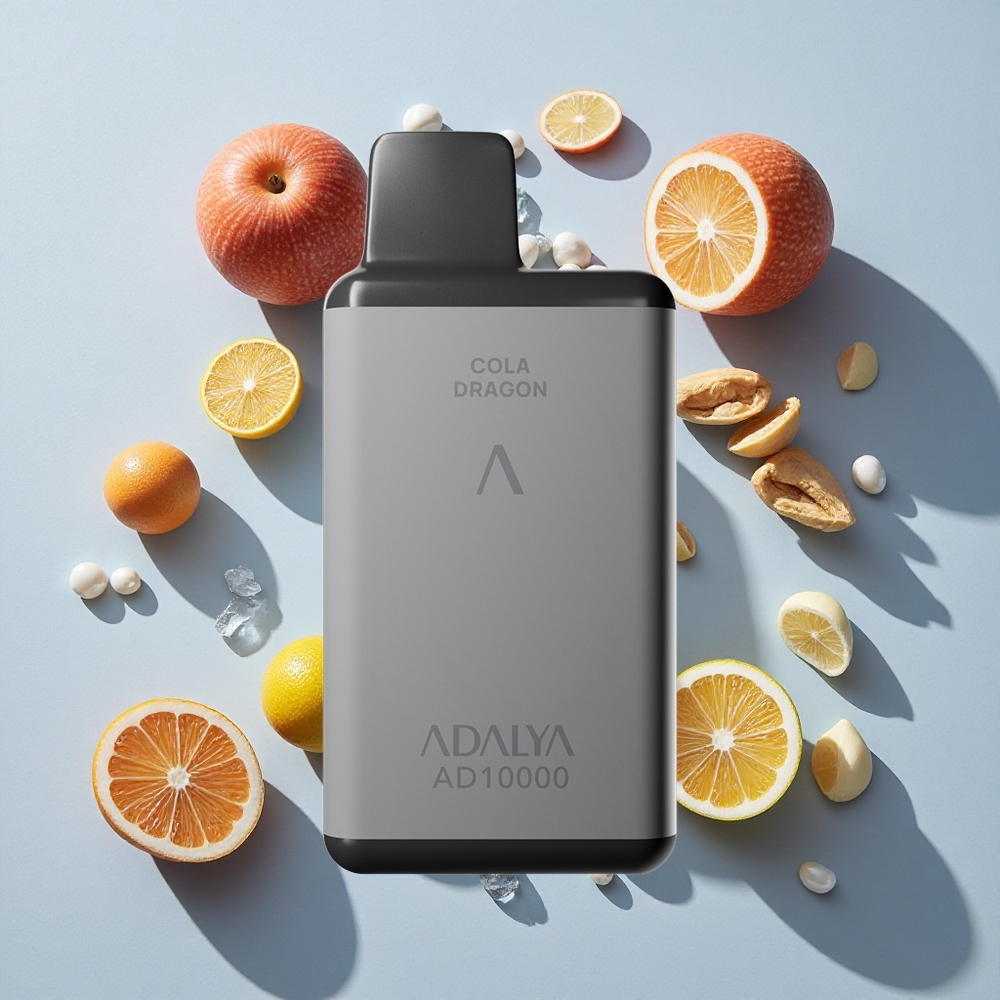 Adalya AD 10000 Puffs Modra Ledena Dispozabilna Vape 14 ml E-tekočine