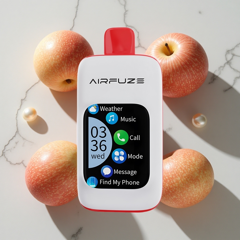 AirFuze Smart 30000 Puffs Enkratna Vape Trojno Jabolko 900mAh