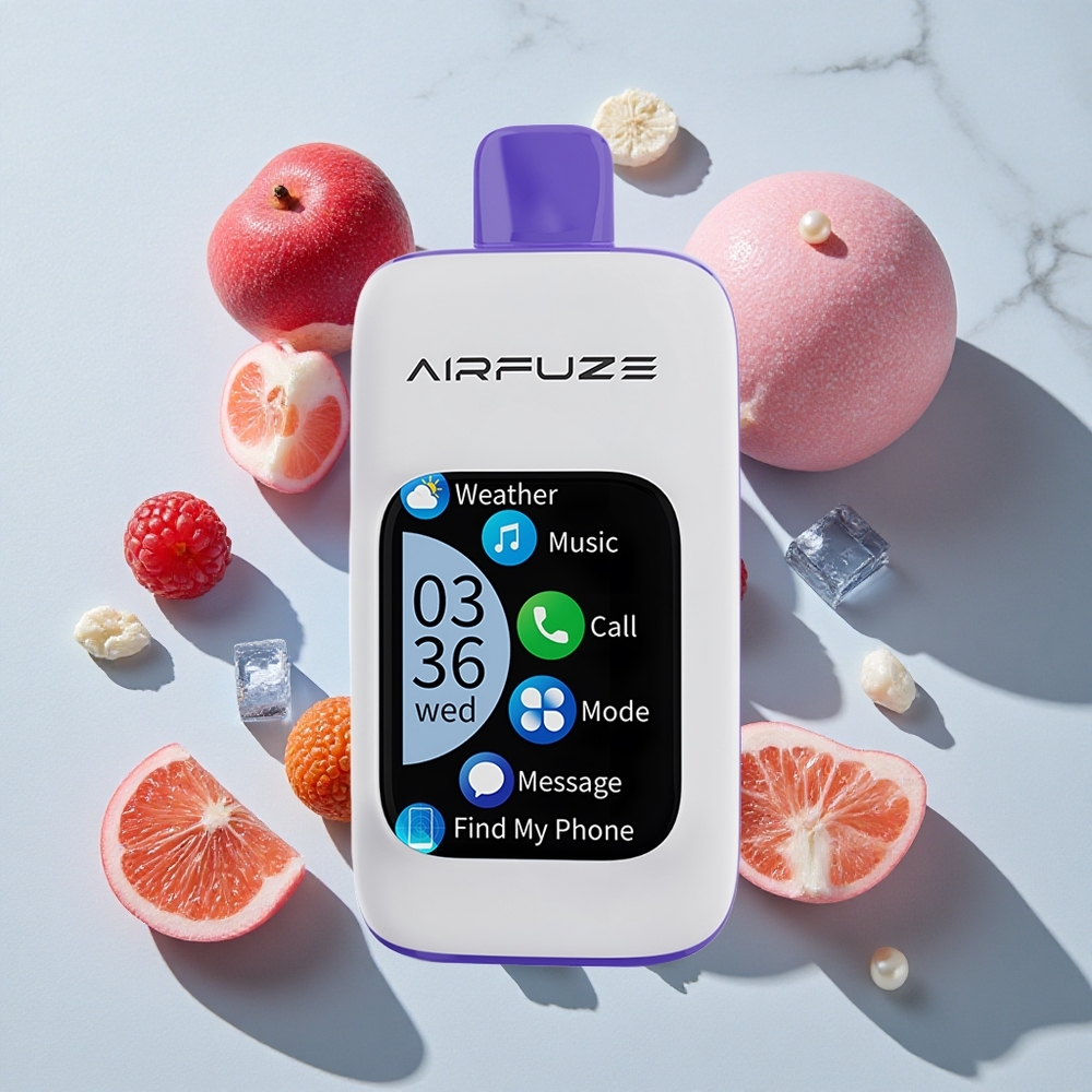 AirFuze Smart 30000 Puffs Modra Malina Led Za enkratno uporabo Vape