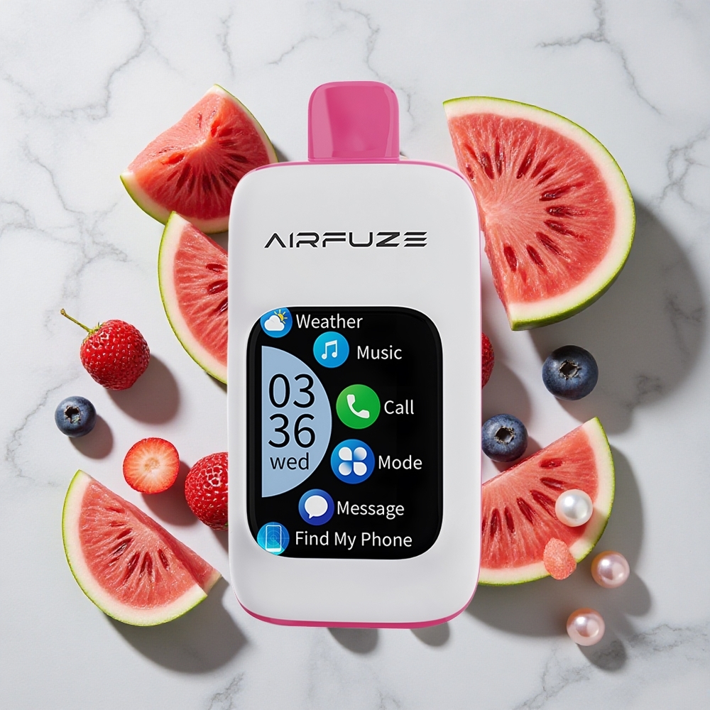 AirFuze Smart 30000 Puffs Za enkratno uporabo Vape Borovnica Lubenica 5 Nikotina