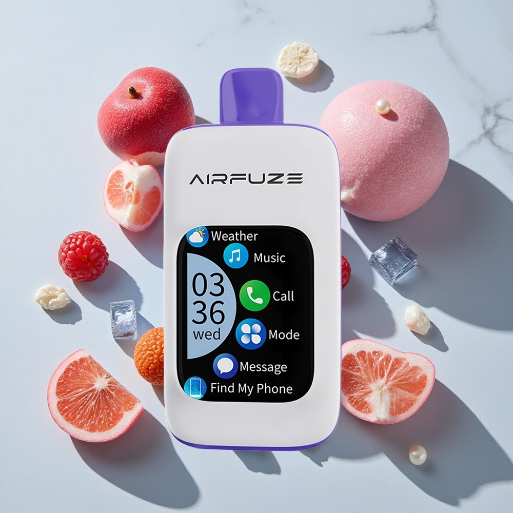 AirFuze Smart Pro 40000 Puffs Modra Malina Led Dispozabilna Vape