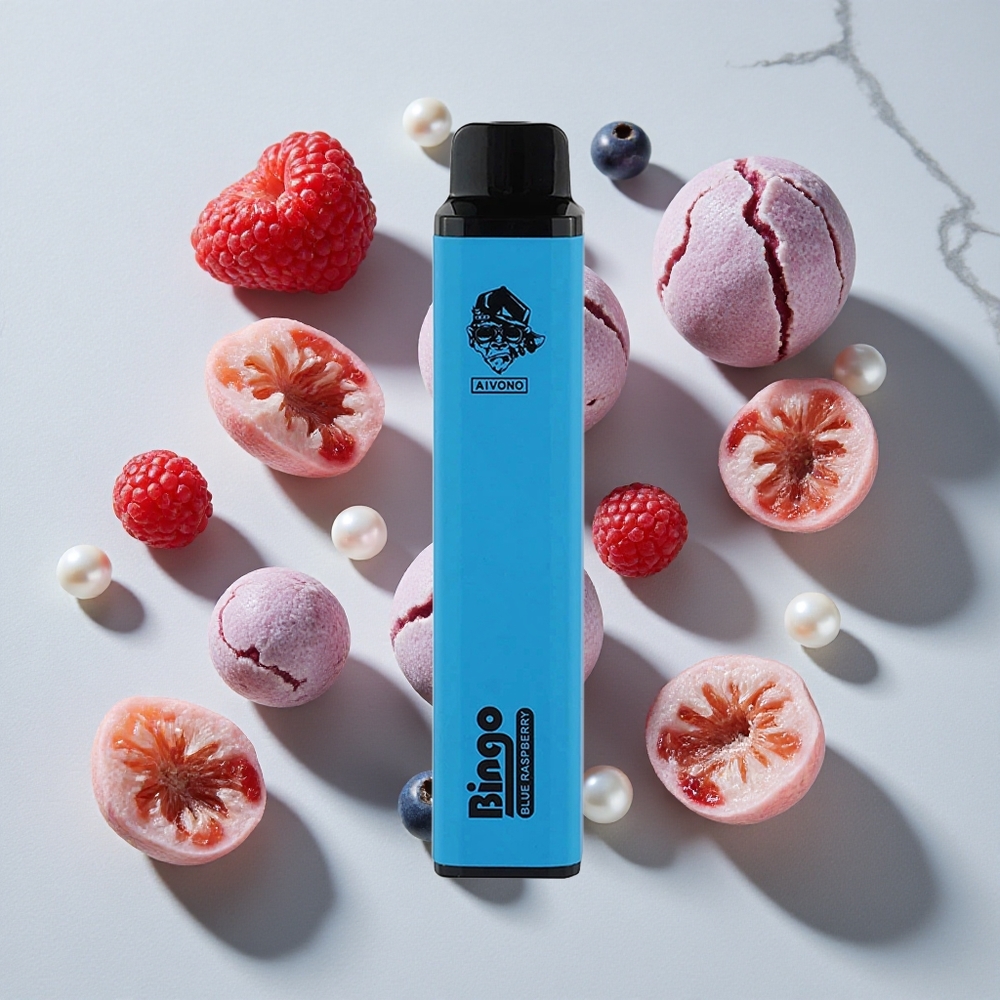 Aivono Aim Bingo 4000 Puffs Modri Malina Za enkratno uporabo Vape