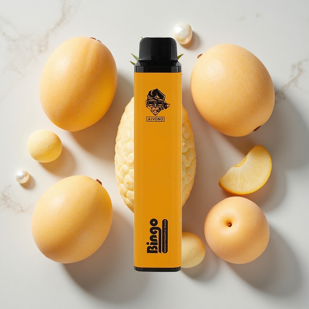 Aivono Aim Bingo 4000 Puffs Okus Ananas Breskev