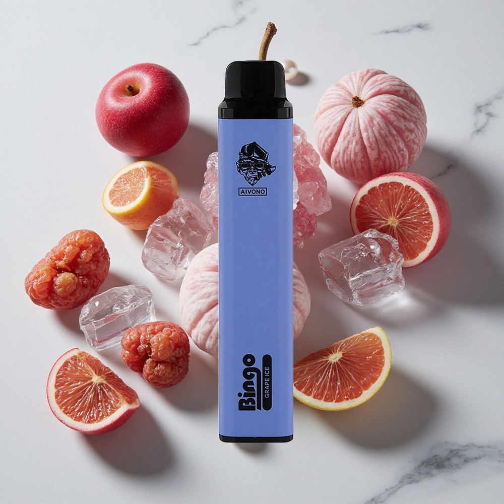 Aivono Aim Bingo 4000 Puffs Za enkratno uporabo Vape Grozdji Led