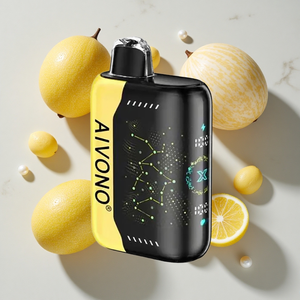 Aivono Aim Boom 25000 Puffs Melon Limona Tip-C Polnjenje