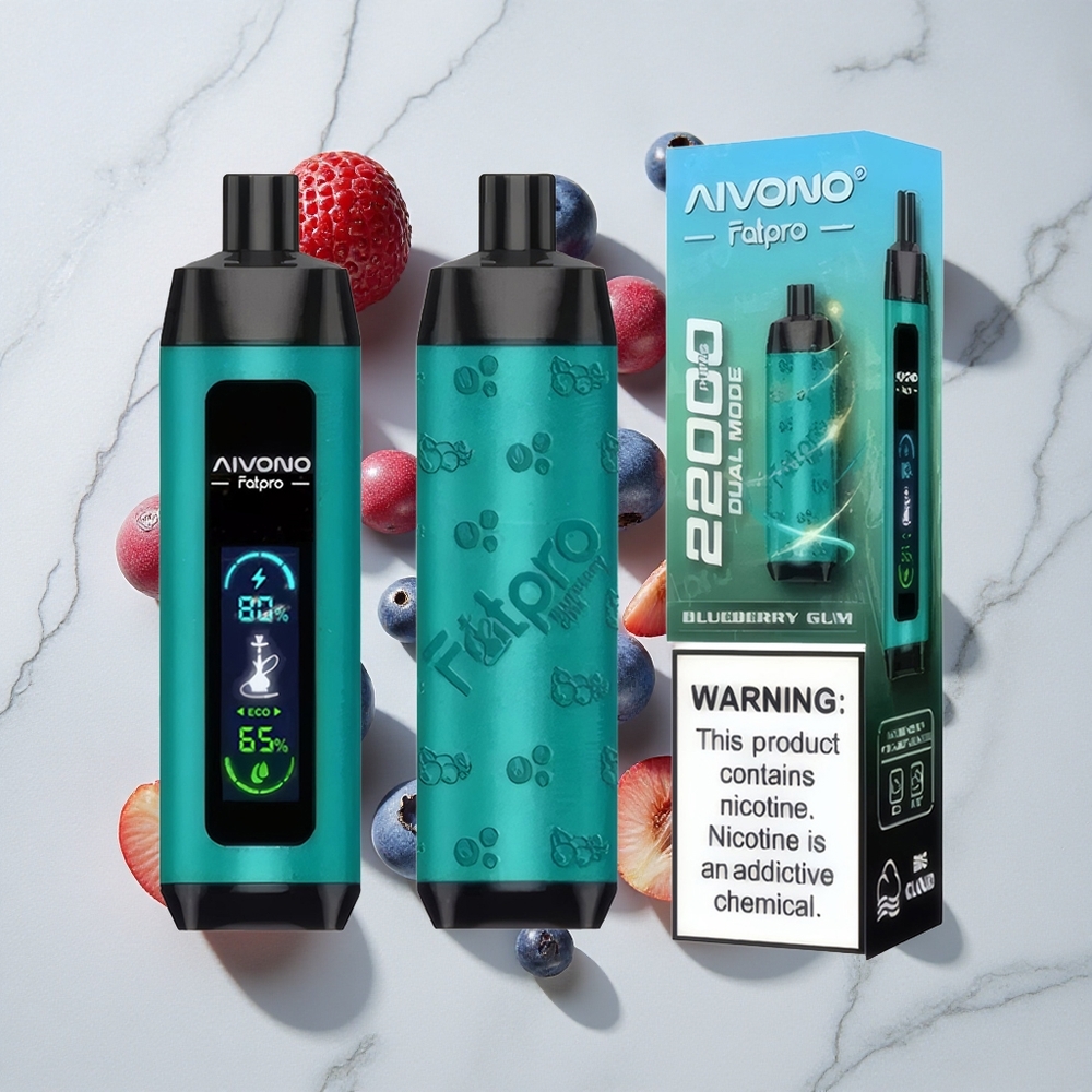 Aivono Aim Fatpro 22000 Puffs Borovnica Toplo Modra 28ml E-tekočine