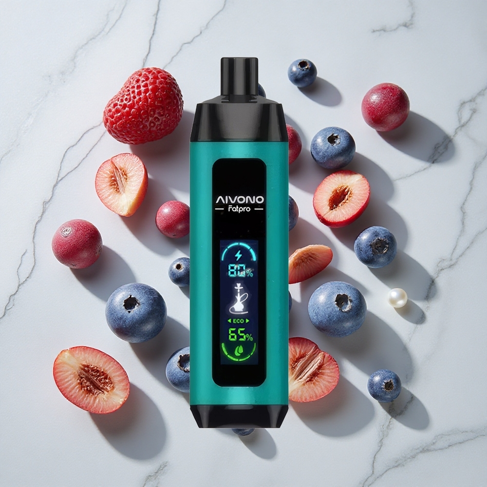 Aivono Aim Fatpro 22000 Puffs Borovnica Toplo Modra 28ml E-tekočine
