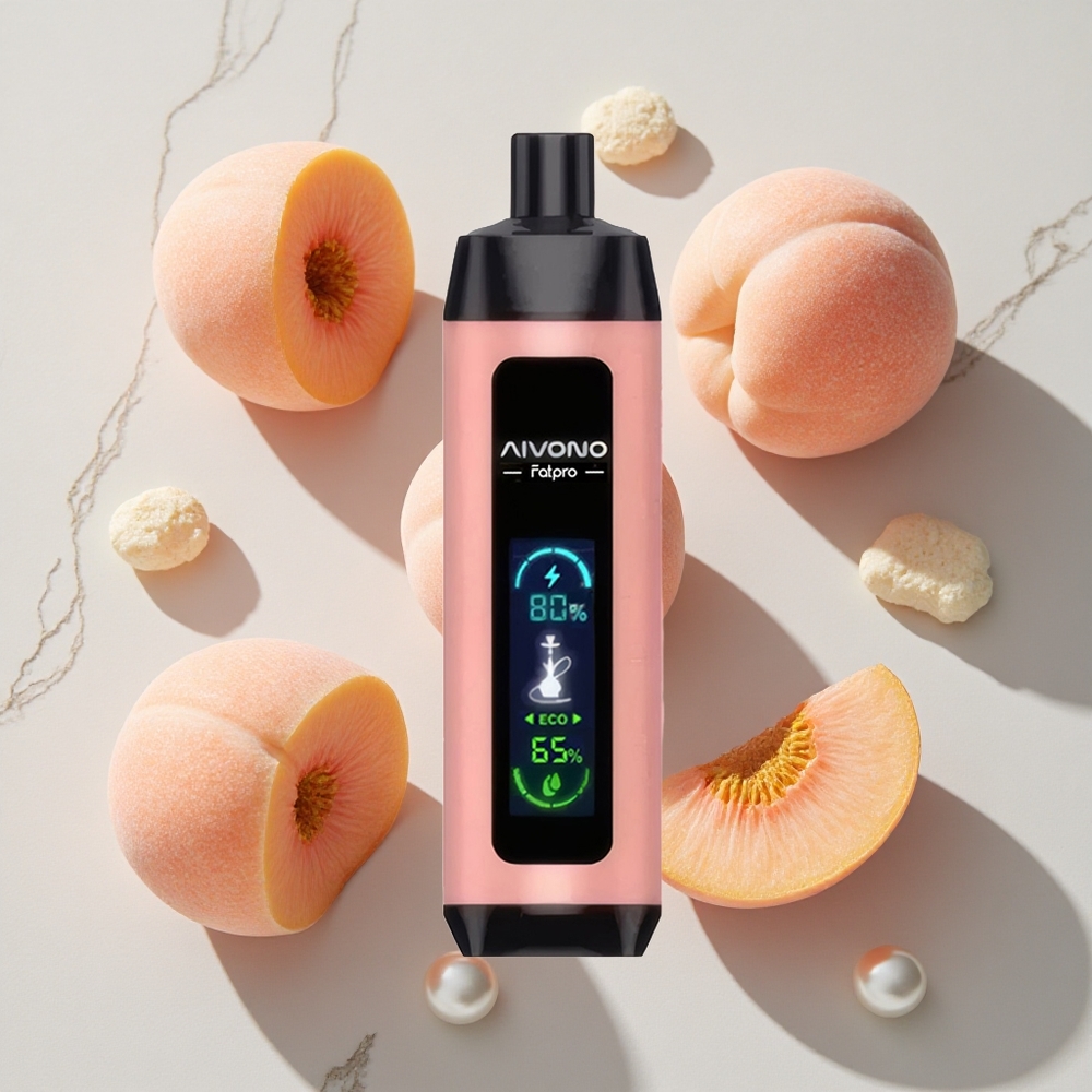 Aivono Aim Fatpro 22000 Puffs Brezovo Ledena Breskev 28ml E-tekočine