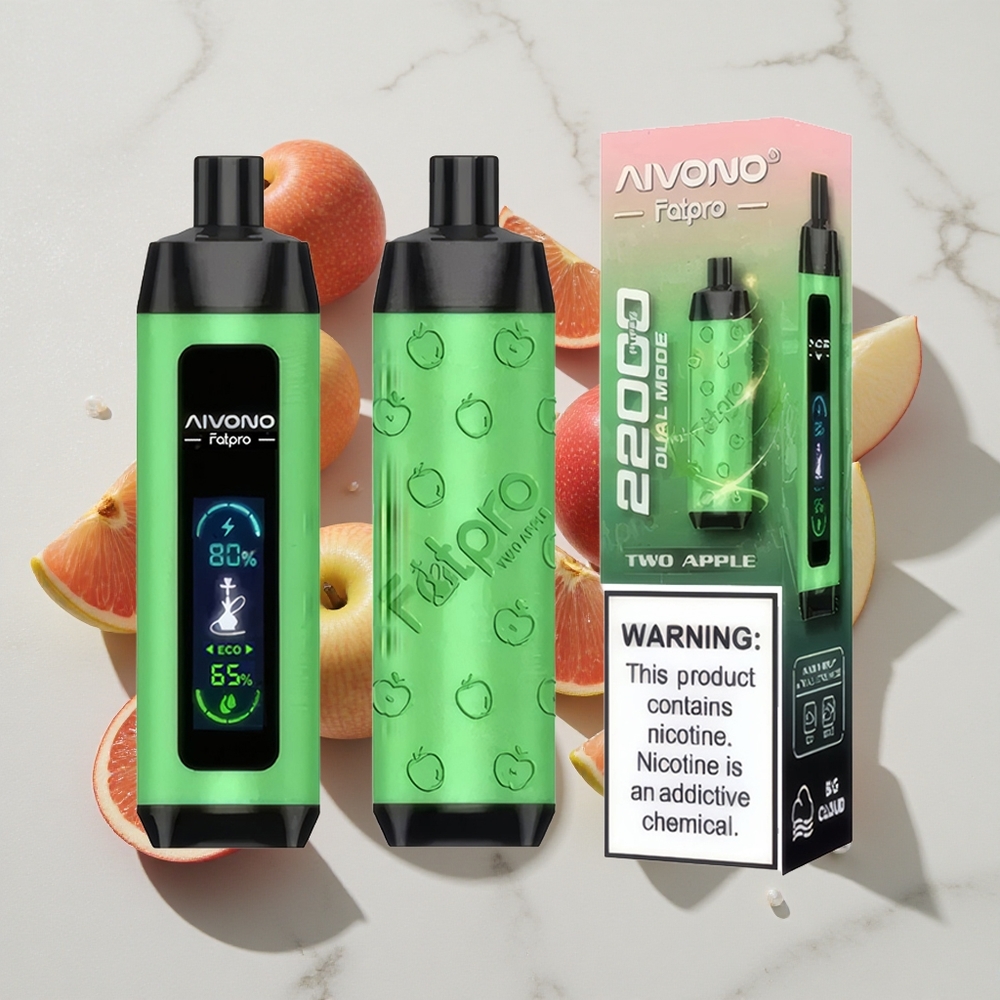Aivono Aim Fatpro 22000 Puffs Dve Jabolki 28ml E-tekočine
