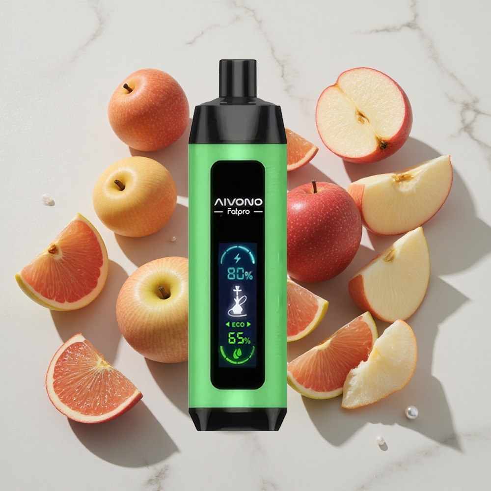 Aivono Aim Fatpro 22000 Puffs Dve Jabolki 28ml E-tekočine