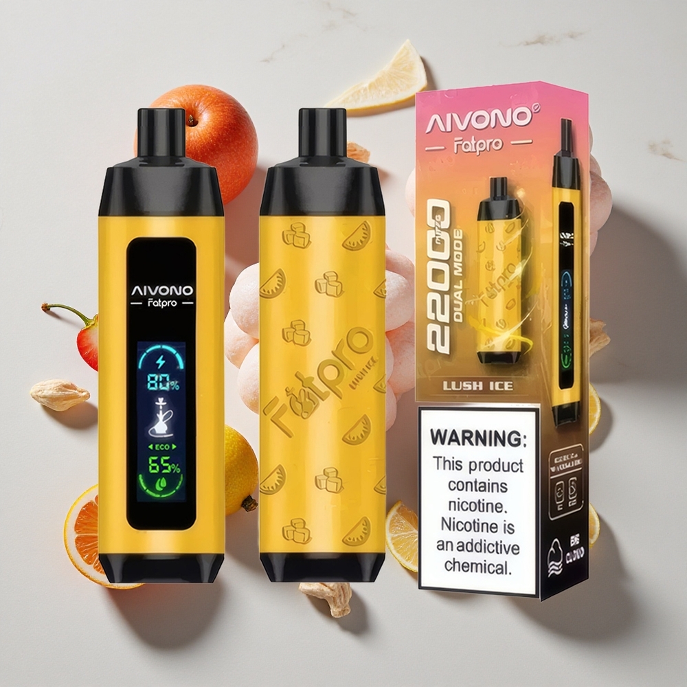 Aivono Aim Fatpro 22000 Puffs Okus Lush Leden (0235 Nikotin)