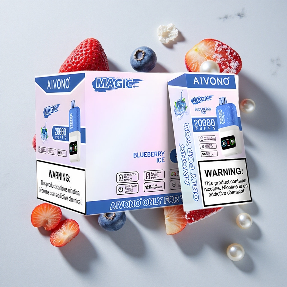 Aivono Aim Magic 20000 Puffs Borovnica led Za enkratno uporabo Vape