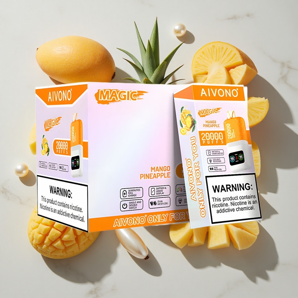 Aivono Aim Magic 20000 Puffs Za enkratno uporabo Vape Mango Ananas