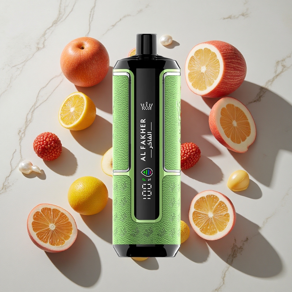 Al Fakher Crown Bar 15K Hipermax Enkratna Vape Naprava Lucid Sanje