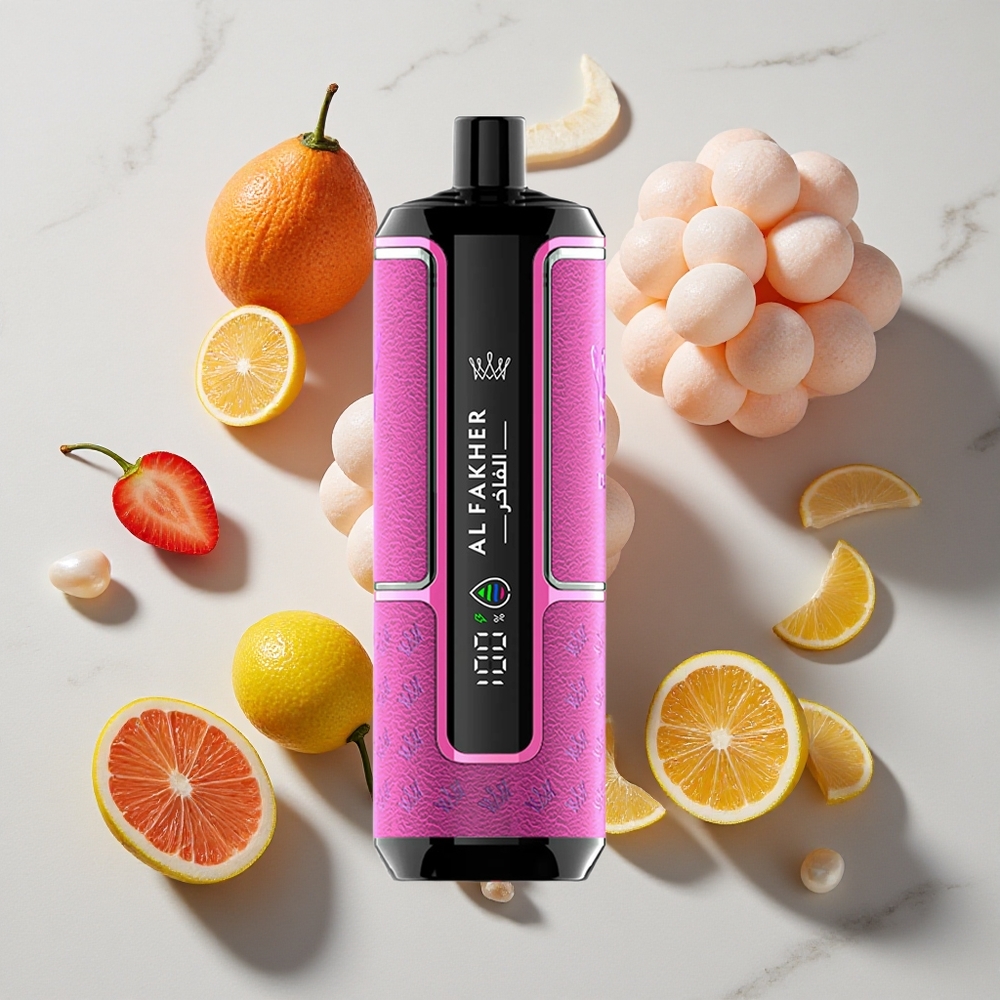 Al Fakher Crown Bar 15K Hypermax Enkratni Vape Komplet Ledenica Led