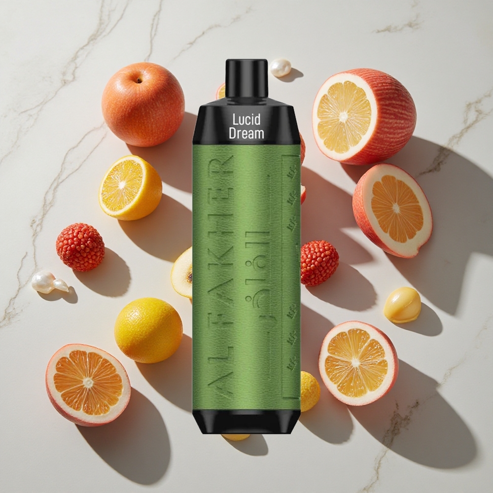 Al Fakher Crown Bar 8000 Kristalna Enkratna Vape Lucid Sanje 18ml E-tekočine