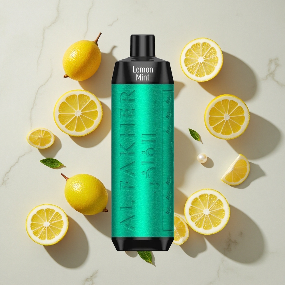 Al Fakher Crown Bar 8000 Puff Limeta Meta Za enkratno uporabo Vape