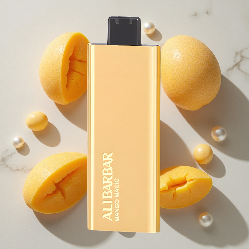 Alibarbar Pandora 7000 Puffs Za enkratno uporabo Vape Mango Čarovnija 17 ml E-tekočine