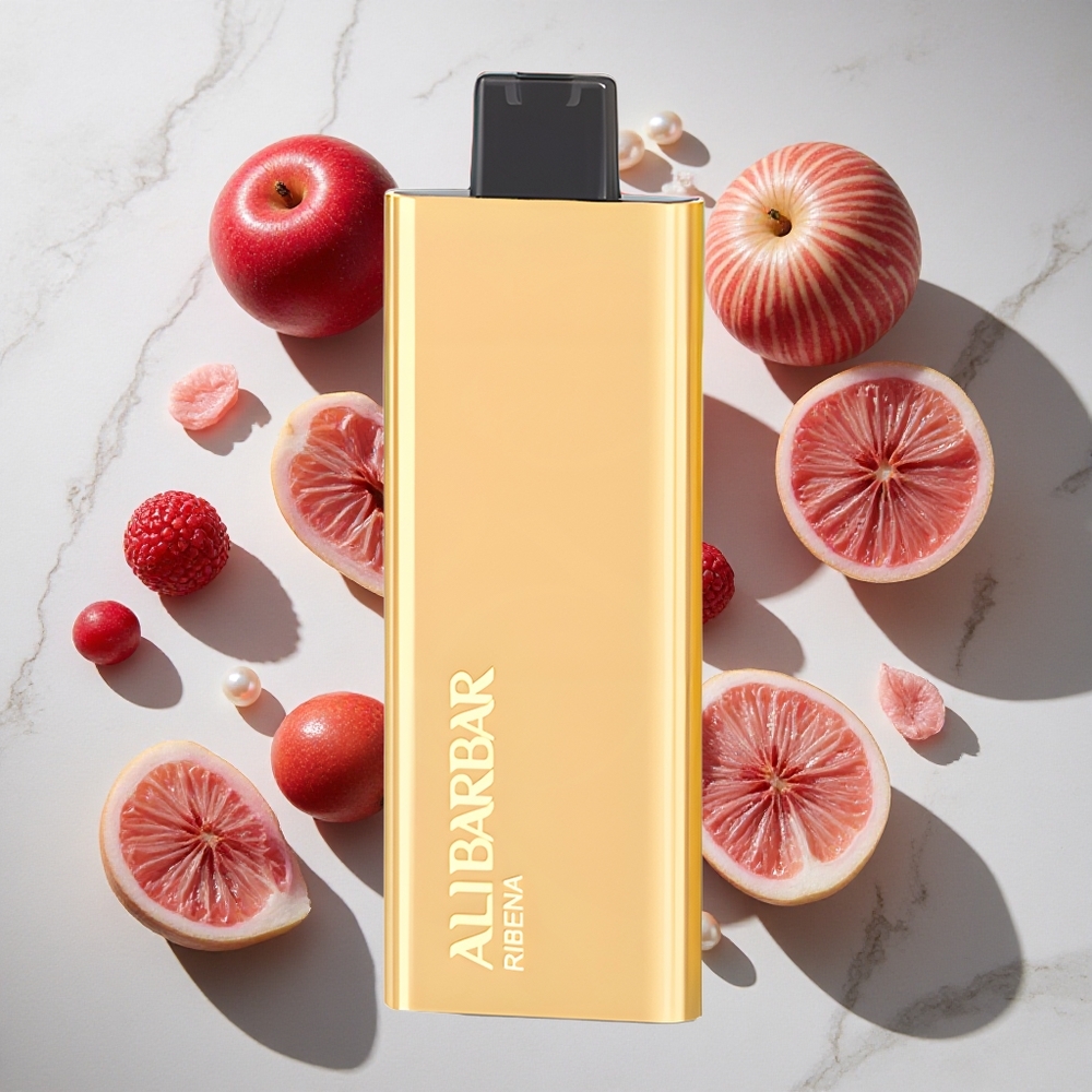 Alibarbar Pandora 7000 Puffs Za enkratno uporabo Vape Ribena 17 ml E-tekočine
