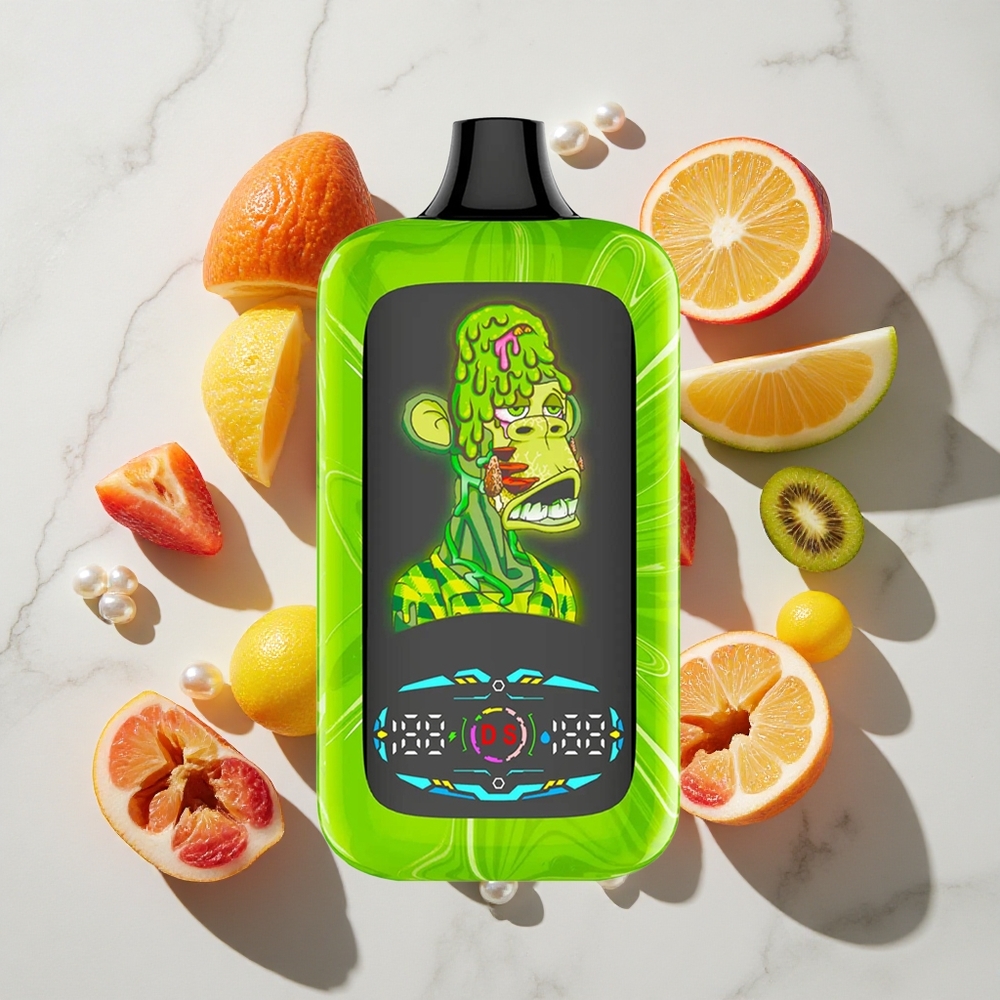 Fumot Digital Monkey 40000 Puffs Tropska Mavrična Eksplozija Dual Mesh Coil