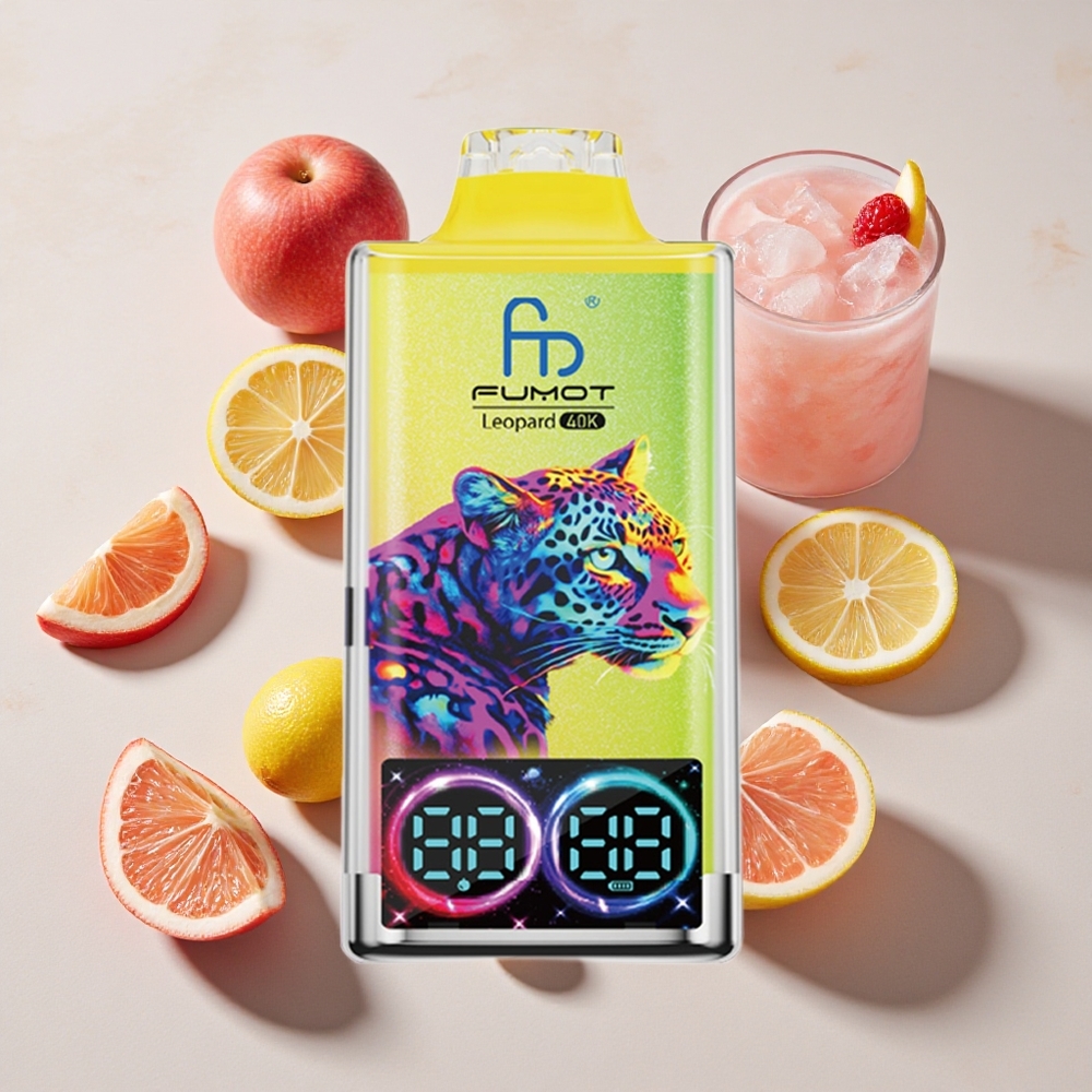 Fumot Leopard 40K Puffs Roza Limonada Do 40000 Puffs