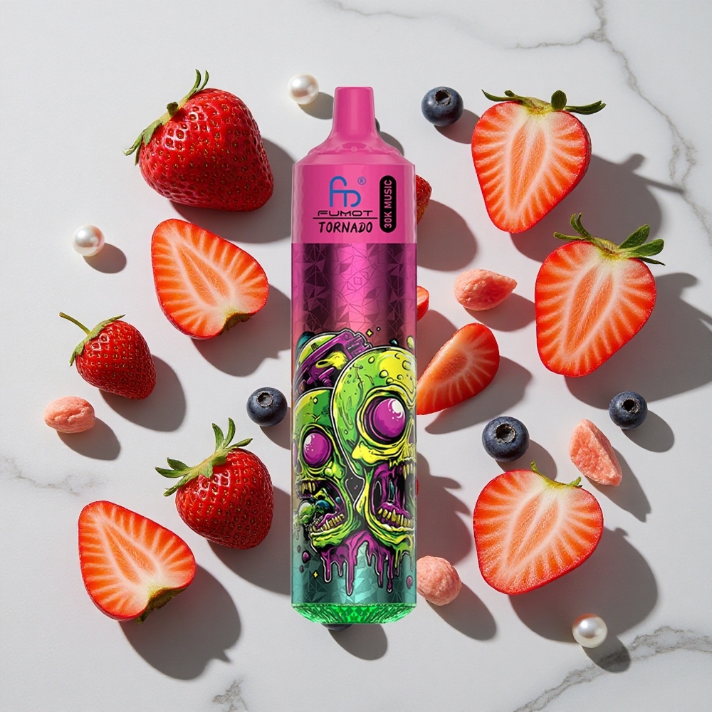 Fumot RandM Tornado 30000 Puffs Jagoda Borovnica 30ml E-tekočine