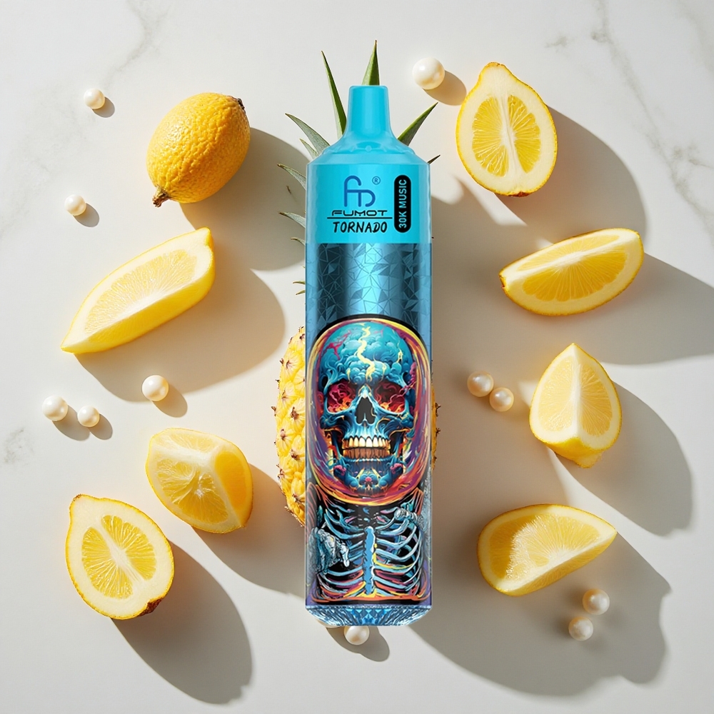 Fumot RandM Tornado 30000 Puffs Okus Ananas-Led 30ml E-tekočine