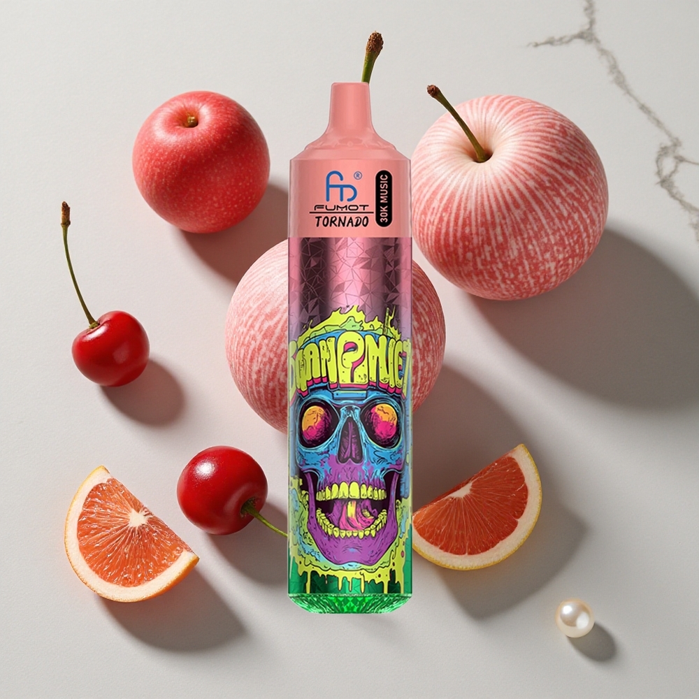 Fumot RandM Tornado 30000 Puffs Trojna Češnja 30ml E-tekočine