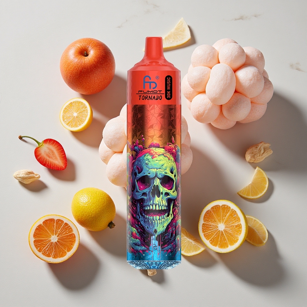 Fumot RandM Tornado 30000 Puffs Za enkratno uporabo Vape Lush Ice (30ml E-tekočine prednapolnjena)