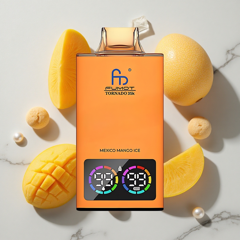 Fumot Tornado 35000 Puffs Mehka Ledena Mango Mehika