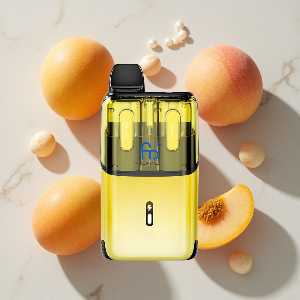 Fumot Ultra T32000 32000 Puffs Trojni Mango - Sočna Breskev