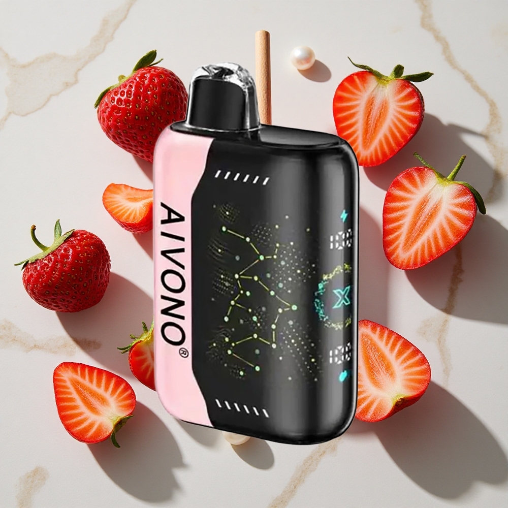 Aivono Aim Boom 25000 Puffs Strawberry B Pop 28ml E-tekočine Kapaciteta