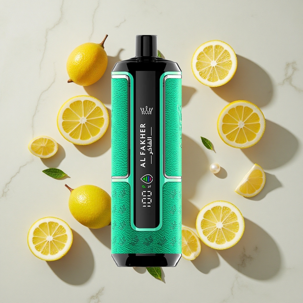 Al Fakher Crown Bar 15K Limeta Meta Za enkratno uporabo Vape Kit